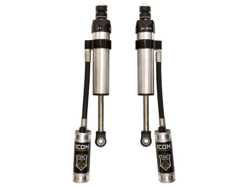 ICON 57807CP 98-07 Toyota Land Cruiser 100 Series 0-3in Front 2.5 Series Shocks VS RR CDCV - Pair