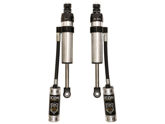 ICON 57807CP 98-07 Toyota Land Cruiser 100 Series 0-3in Front 2.5 Series Shocks VS RR CDCV - Pair