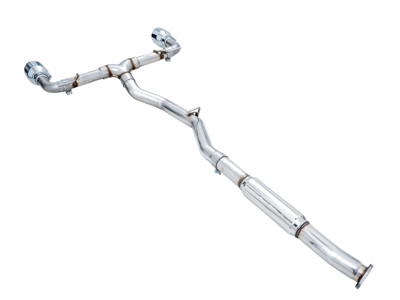 AWE Tuning 3020-32279 AWE Subaru BRZ/ Toyota GR86/ Toyota 86 Track Edition Cat-Back Exhaust- Chrome Silver Tips
