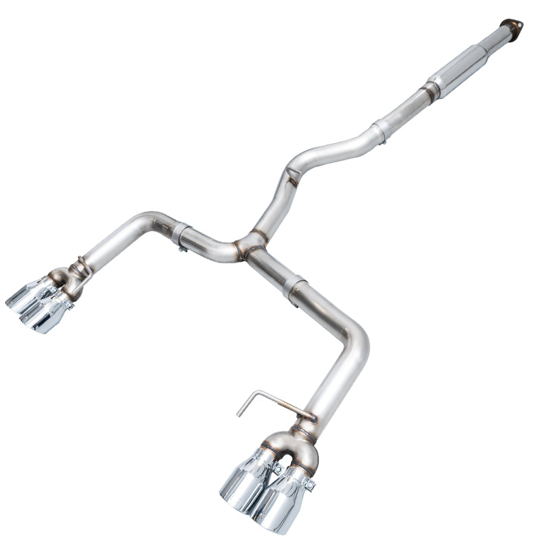 AWE Tuning 3020-42058 Subaru WRX/STI VA/GV Sedan Track Edition Exhaust - Chrome Silver Tips (102mm)