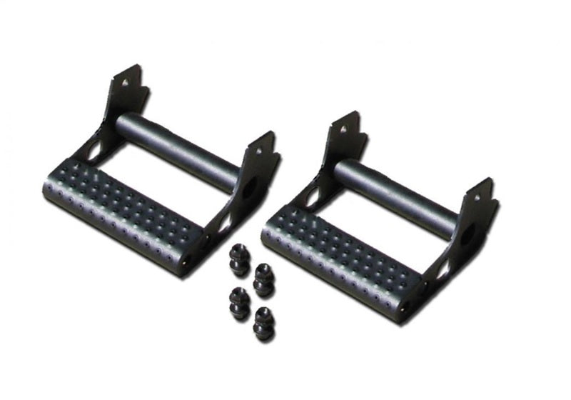 N-Fab JPTS32 RKR Universal Detachable Step - Pair - Tex. Black