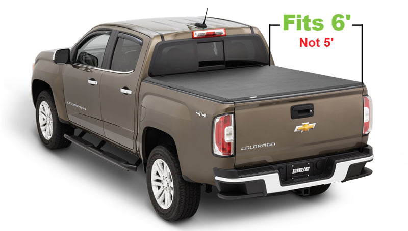 Tonno Pro HF-165 15-19 Chevy Colorado 6ft Fleetside Hard Fold Tonneau Cover