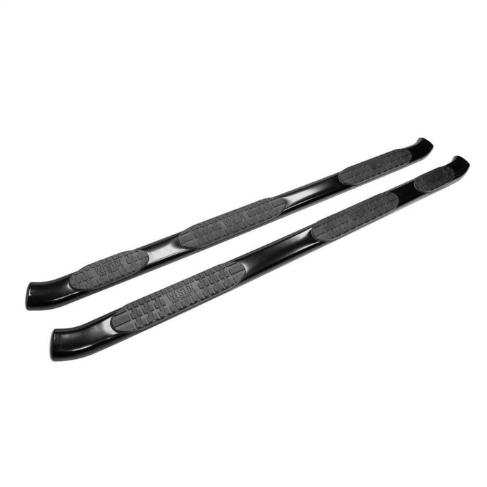 Westin 21-534315 2009-2018 Ram/Dodge 1500 Quad Cab (6.5 ft Bed) PRO TRAXX 5 WTW Oval Nerf Step Bars - Black