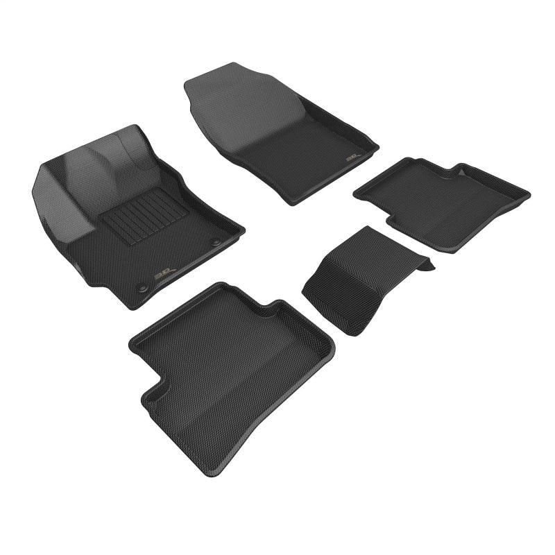 3D MAXpider L1TY29501509 23-24 Toyota GR Corolla Kagu Floor Mat- Black R1 R2