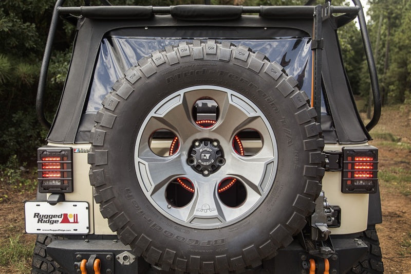 Rugged Ridge RUG11585.04 Third Brake Light LED Ri ng