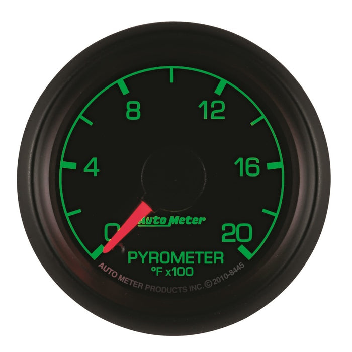 AutoMeter 8445 Autometer Factory Match Ford 52.4mm Full Sweep Electronic 0-2000 Deg F EGT/Pyrometer Gauge