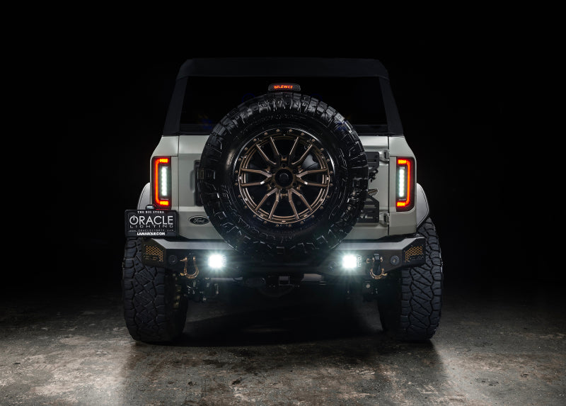 ORACLE Lighting 5892-504-T Oracle 21-23 Ford Bronco Flush Style LED Taillights - Tinted SEE WARRANTY