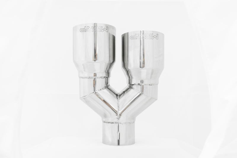 MBRP T5171 Universal T304 SS Dual Tip 3.5in OD/2.5in Inlet