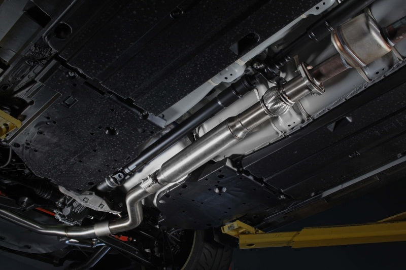Perrin Performance PSP-EXT-340BR PERRIN 22-25 Subaru WRX Stainless Steel Midpipe w/Resonator 3in. (Fits OEM/Aftermarket Mufflers)