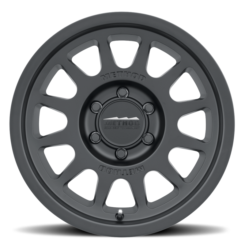 Method Wheels MR70378516525 Method MR703 17x8.5 +25mm Offset 6x135 87mm CB Matte Black Wheel