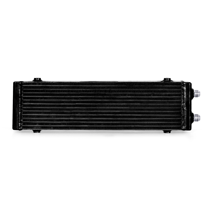 Mishimoto MMOC-DP-LBK Universal Large Bar and Plate Dual Pass Black Oil Cooler