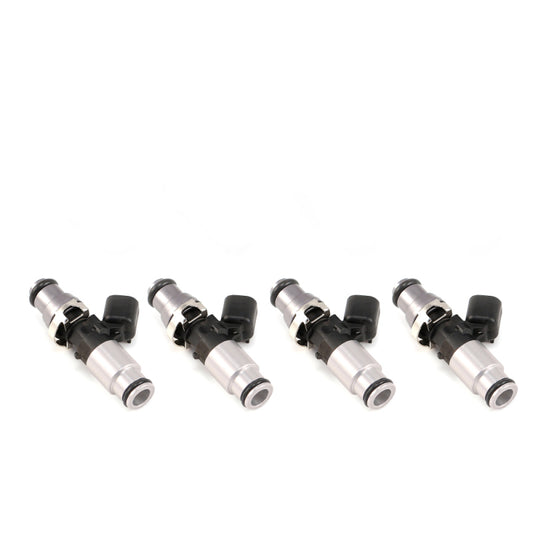 Injector Dynamics 1300.60.14.14B.4 ID1300X Injectors- 14mm Top Adapter (Grey) - 14mm (Silver) Lower O-Ring - Set Of 4