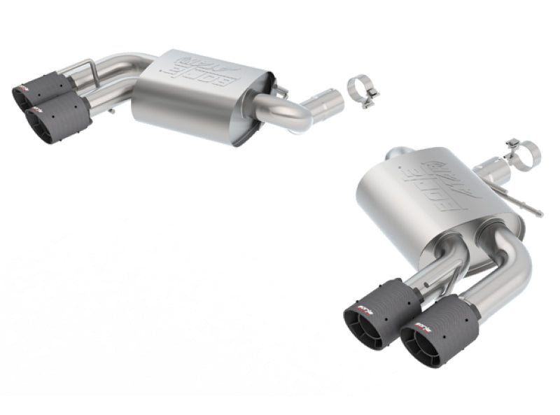 Borla 11921CFBA 2016 Chevy Camaro SS V8 AT/MT ATAK Rear Section Exhaust w/o Dual Mode Valves