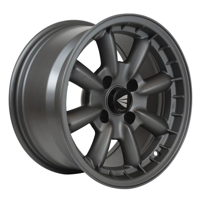 Enkei 477-570-4938GM Compe 15x7 38mm Offset 4x100 Bolt Pattern 72.6mm Bore Dia Matte Gunmetal Wheel