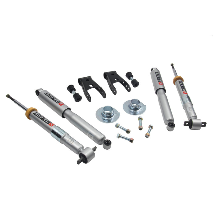 Belltech 1002SP 15-17 Ford F-150 +1in to -3in Front 2in Rear Lowering Kit