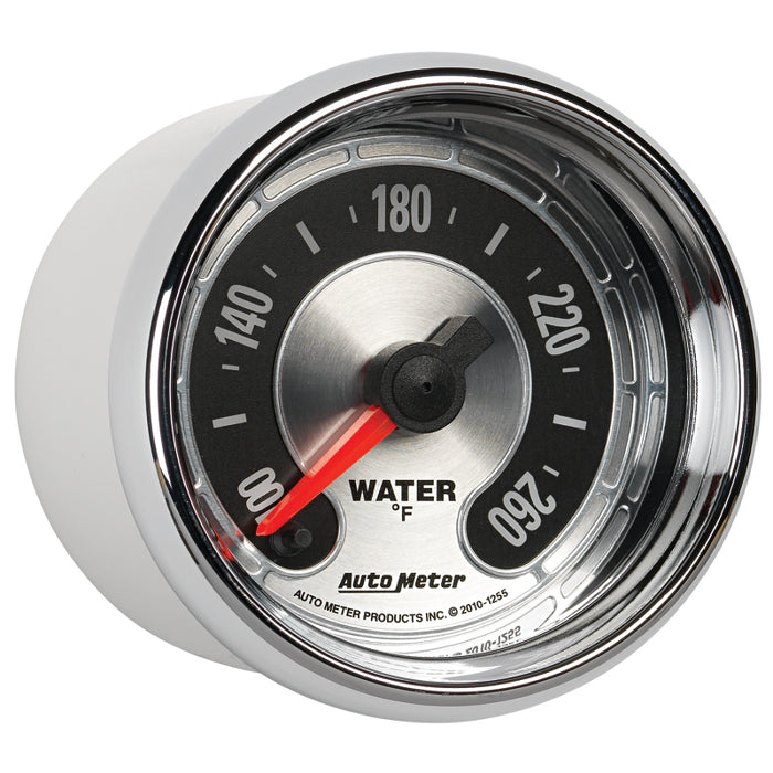 Autometer ATM1255 2-1/16 A/M Water Temp Gauge 100-260