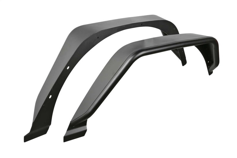 Fabtech FTS24213 18-21 Jeep JL 4WD Rear Steel Tube Fenders - Textured Black