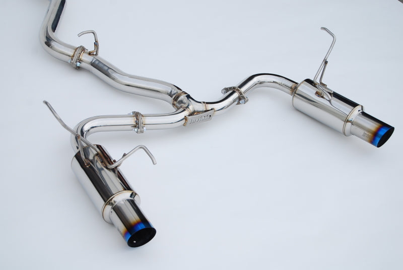 Invidia HS22WRXGTT 2022+ Subaru WRX N1 Twin Outlet Single Layer Tip Cat-Back Exhaust