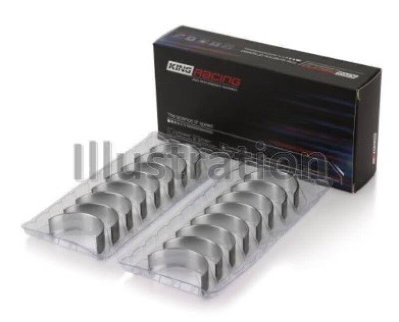 King Engine Bearings CR806HPND010 Chrysler 361ci/383ci (Size 0.10) Performance Rod Bearing Set