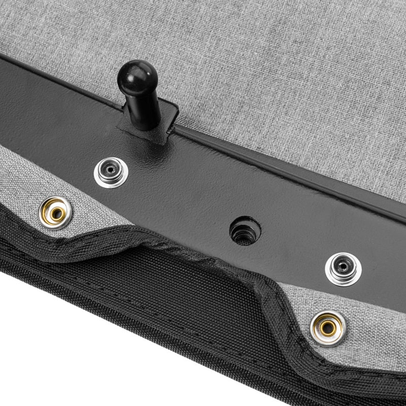 Rugged Ridge 13593.35 Savannah Brief Top Diamond Black 10-18 Jeep Wrangler JL 2-Door