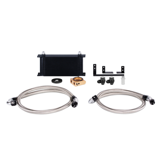 Mishimoto MMOC-MIA-16TBK 2016+ Mazda Miata Thermostatic Oil Cooler Kit - Black