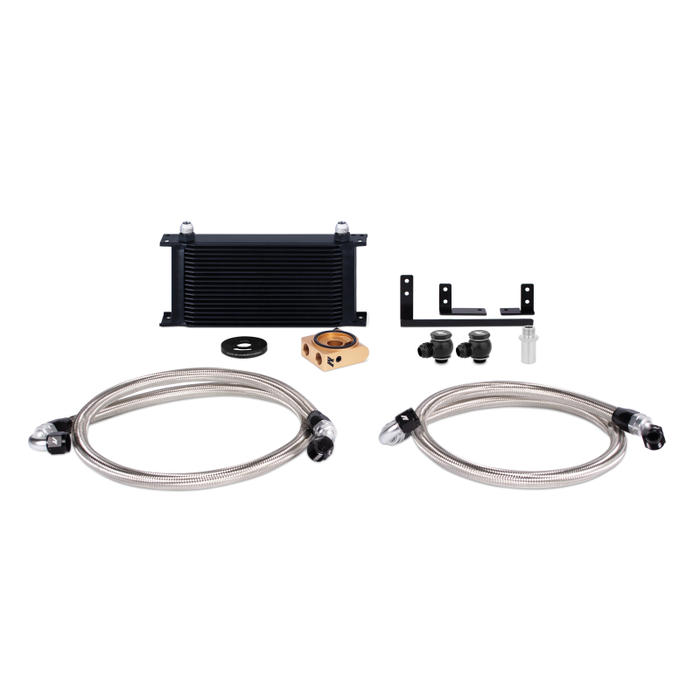 Mishimoto MMOC-MIA-16TBK 2016+ Mazda Miata Thermostatic Oil Cooler Kit - Black