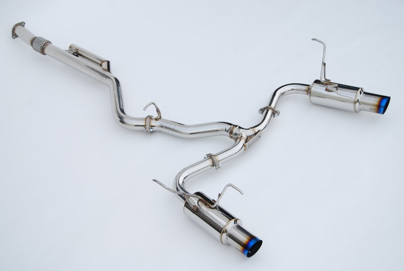 Invidia HS22WRXGTT 2022+ Subaru WRX N1 Twin Outlet Single Layer Tip Cat-Back Exhaust