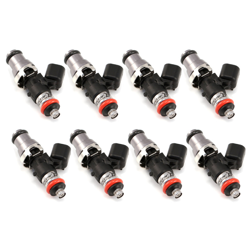 Injector Dynamics 1050.48.14.15.8 ID1050X Injectors 14mm (Grey) Adaptor Top (Set of 8) Orange Lower O-Ring