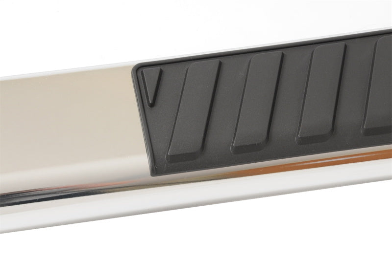 Dee Zee DZ16123 Deezee 99-23 Chevrolet/GMC/Dodge/Ford Full Size Truck Tubes - 6In Oval - Stainless Steel (CrewCab)