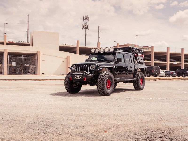 Road Armor 500BRS52B Universal 5ft Bed TRECK Adj Bed Rack - Tex Blk (w/o Brackets)