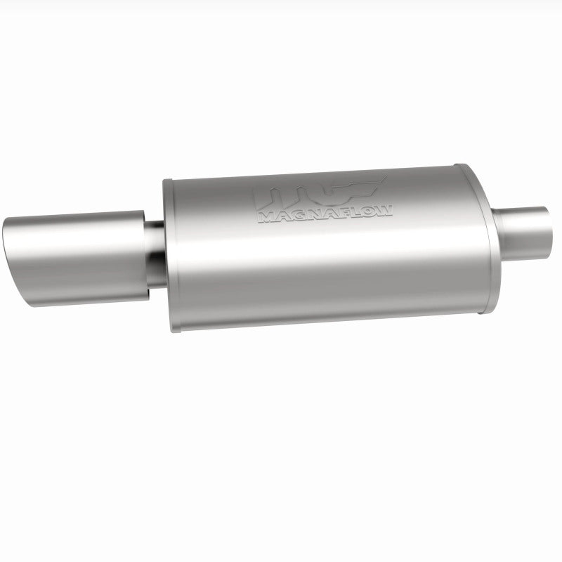 Magnaflow 14829 MagnaFlow Muffler W/Tip Mag SS 14X5X8 2.25/4.