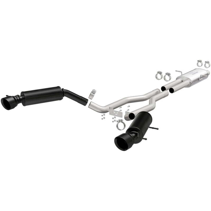 Magnaflow 19123 MagnaFlow Cat-Back 15-16 Land Rover Ranger Rover V6 SS 2.5in Dual Split Rear Exit 4.5in Black Tips