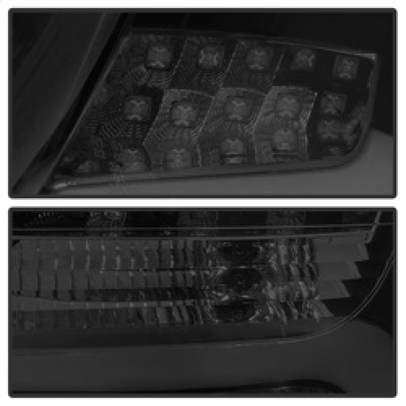 SPYDER 5085146 Spyder 12-14 Ford Focus 5DR LED Tail Lights - Black Smoke (ALT-YD-FF12-LED-BSM)