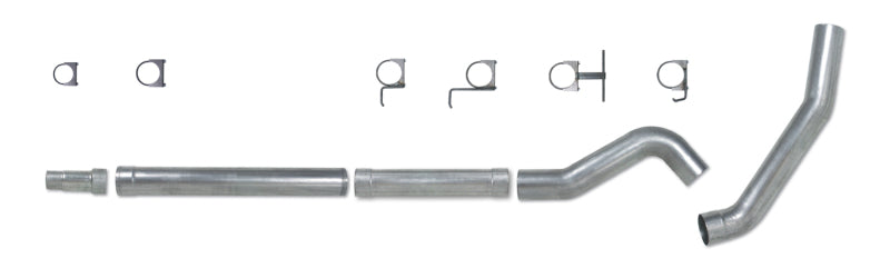 Diamond Eye Performance K5344A-RP Diamond Eye KIT 5in CB MFLR RPLCMENT PIPE SGL AL: 03-07 FORD 6.0L F250/F350
