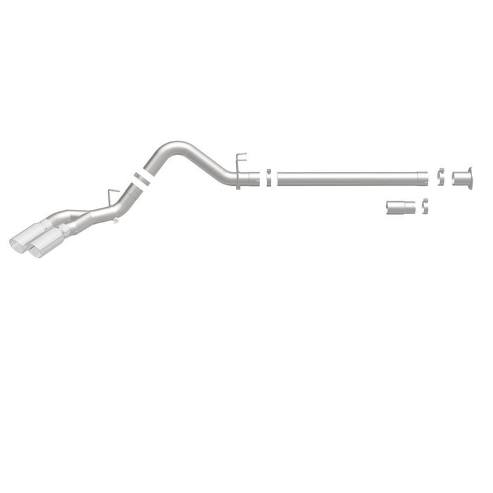 Magnaflow 17873 MagnaFlow 08-17 Ford F-250/F-350/F-450 4.6L/6.7 DPF-Back SS 4in Dual Single Passenger Side Rear Exit