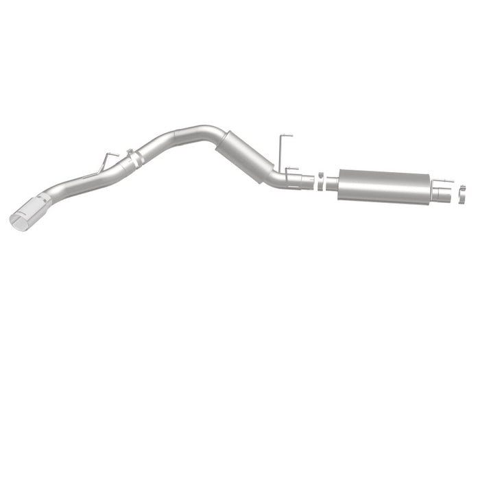 Magnaflow 19200 MagnaFlow Cat-Back, SS, 4in, Single Pass Side Rear Exit 5in Tip 14-15 RAM 2500 6.4L V8 CC LB/MC SB