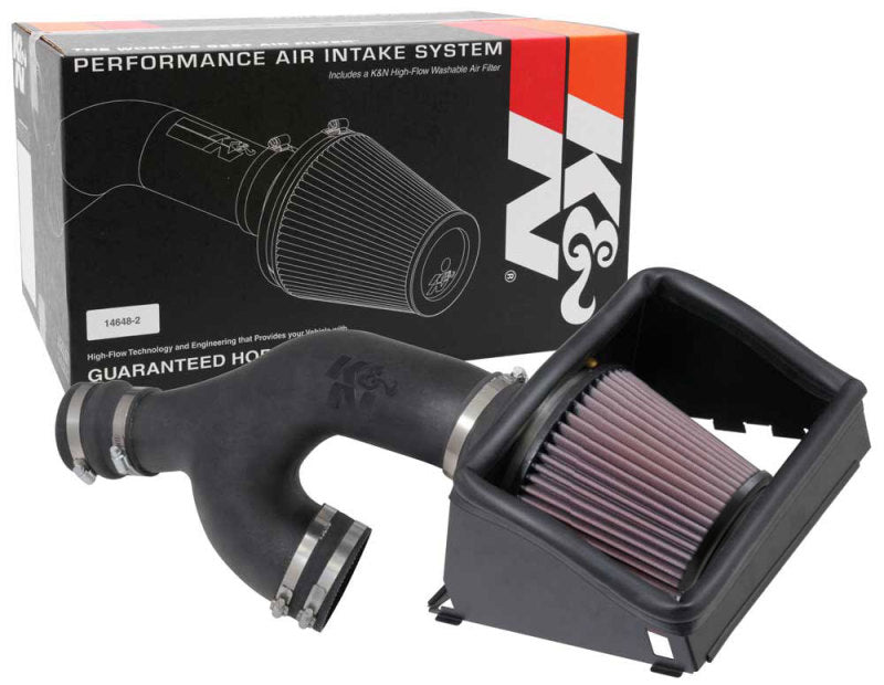 K&N Engineering 57-2599 K&N 2017 Ford F150 Ecoboost V6-3.5L F/I Performance Air Intake Kit