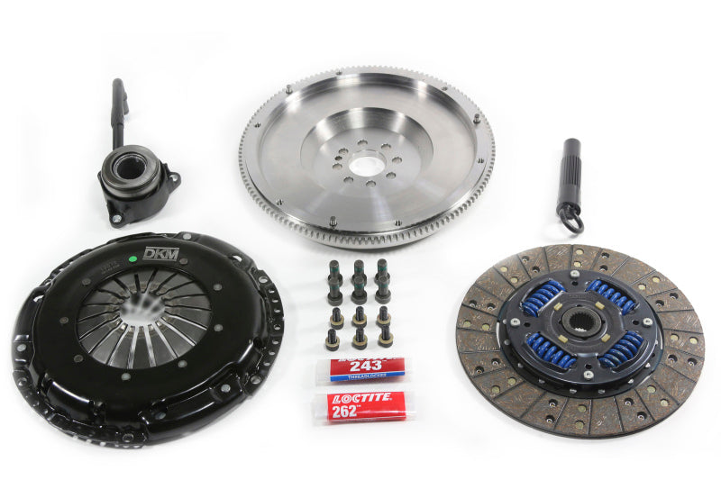 DKM Clutch MB-004-040 VW GLI 1.8T 6-Spd Sprung Organic MB Clutch Kit w/Steel Flywheel (440 ft/lbs Torque)