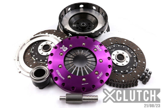 XCLUTCH XKBM23560-2G XClutch 15-18 BMW M3 Base 3.0L 9in Twin Solid Organic Clutch Kit
