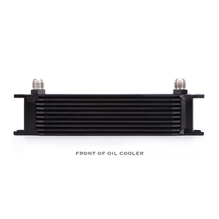Mishimoto MMOC-10BK Universal 10 Row Oil Cooler - Black