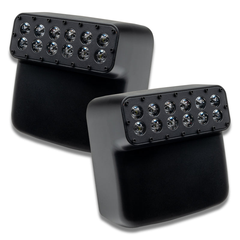 ORACLE Lighting 5855-001 Oracle Lighting LED Off-Road Side Mirrors for Jeep Wrangler JL / Gladiator JT SEE WARRANTY