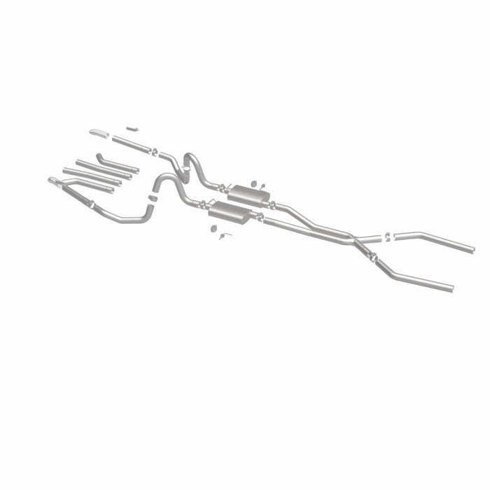 Magnaflow Perf Exhaust MAG15893 64-67 GM A Body 2.5in Dual Exhaust System