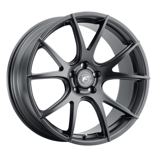 Forgestar F12299065P35 CF5V 19x9 / 5x114.3 BP / ET35 / 6.4in BS Satin Black Wheel