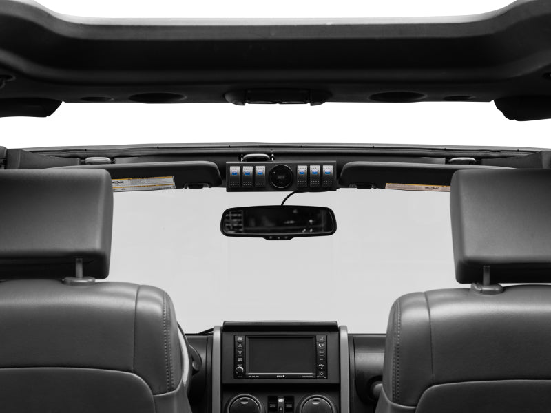 Raxiom J131127 07-18 Jeep Wrangler JK Control Box w/ Switch Panel