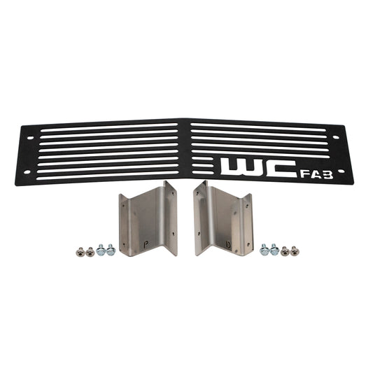Wehrli WCF100290-FTB 15-19 Chevrolet Silverado HD 6.6L LML/L5P Duramax Bumper Grille - Fine Texture Black