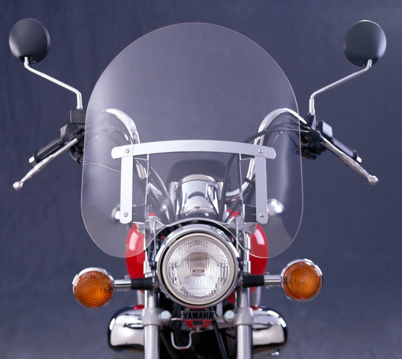 National Cycle 83-22 Harley XL/FXR/D/17-25 Hon/07+ Kaw Dakota 3 w/Low Turn Signals Windshield-Clr