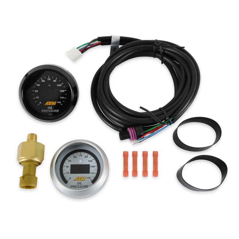 AEM 30-4407 52mm Oil Pressure 150psi Digital Gauge