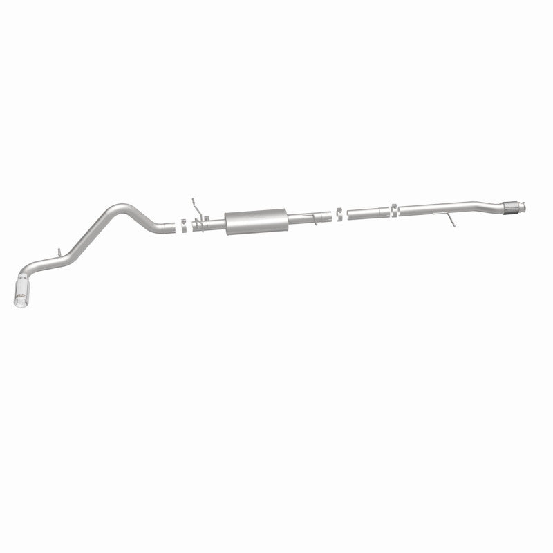 Magnaflow 15267 14 Chevy Silverado V8 5.3L CC/EC Cab Single P/S Rear Exit Stainless Cat Back Perf Exhaust