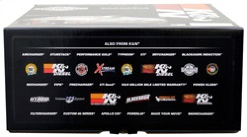 K&N Engineering 60-1263 K&N 14in Red Custom Air Cleaner Assembly - 5.125in ID x 14in OD x 3.87in H