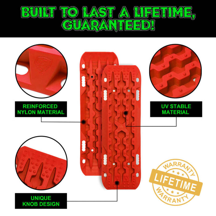Rhino USA RG-TB42X13-RED RSA Traction Boards